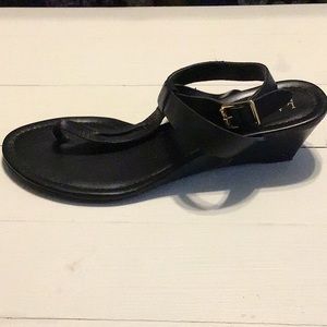 New without tags Lauren wedge sandals.